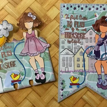 A girl themed tag and MDC