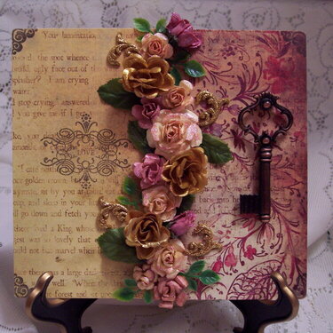 Victorian Chic**The Key to Love Plaque