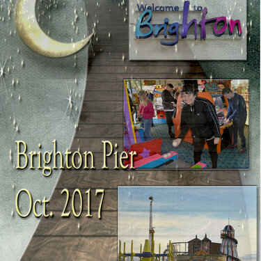 Brighton Pier digital lo