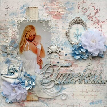 Timeless Moments &quot;&quot;Manor House Creations and 2Crafty Chipboard**