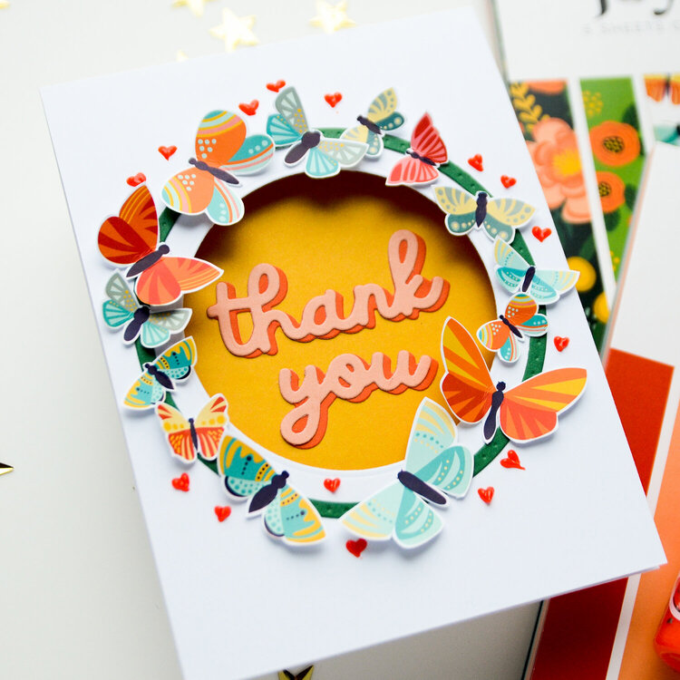 Card &quot;Thank you&quot;