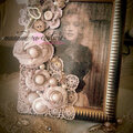 Altered Vintage Frame~ Marilyn Monroe