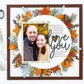 Love You - Fall Wreath Layout