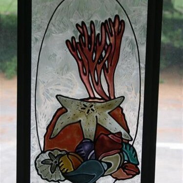 stained glass window -- 6 points
