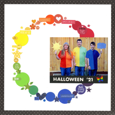 Rainbow Costume - Halloween 2021