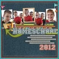 Homeschool 2012 - First Day of School