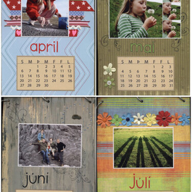 Calendar 2008, april-july