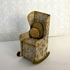 3-D Sizzix Chair