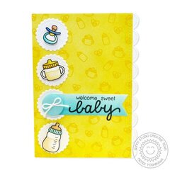 Sunny Studio Baby Bear Card by Mendi Yoshikawa