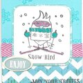Snow Bird Card
