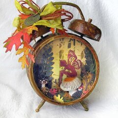 Woodlands Fairy Assemblage Clock