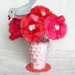Valentine Flower Vase
