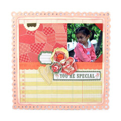 Family Keepsake "You're Special" Layout