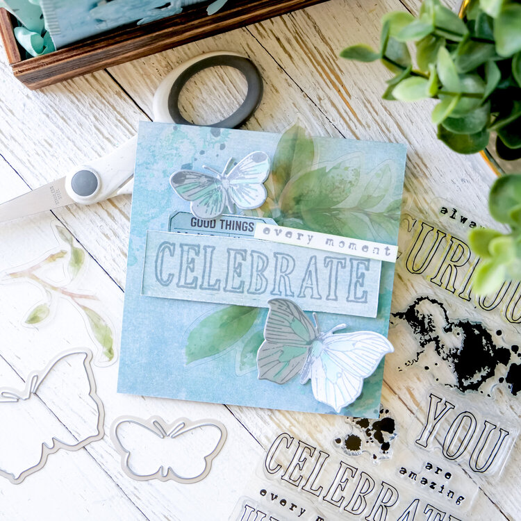 Celebrate Every Moment | Card Front | Tag