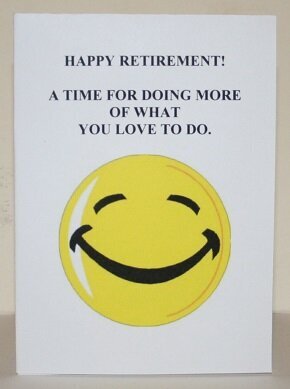 Retirement card for co-worker &amp; friend