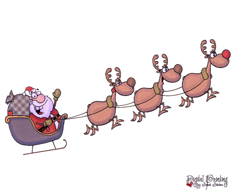 Santa&#039;s on His Way!