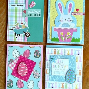 2023 Easter cards 15-18