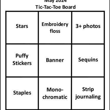 EMS - May 2024 Tic Tac Toe Board
