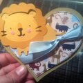Lion Valentines card with candy inside ** CG 2011 