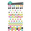 Heidi Swapp - Favorite Things Collection - Puffy Gloss Stickers - Shapes