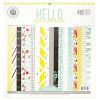 Pink Paislee - Hello Sunshine Collection - 12 x 12 Paper Pad