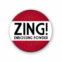 American Crafts - Zing! Collection - Opaque Embossing Powder - Rouge