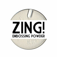 American Crafts - Zing! Collection - Opaque Embossing Powder - White