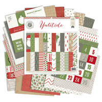 Pink Paislee - Yuletide Collection - Christmas - 12 x 12 Paper Pad