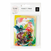 Pink Paislee - Fancy Free Collection - Ephemera with Foil Accents