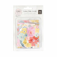 Pink Paislee - Turn The Page Collection - Ephemera with Foil Accents