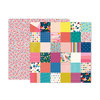 Pink Paislee - Pick Me Up Collection - 12 x 12 Double Sided Paper - Paper 10