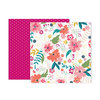 Pink Paislee - Whimsical Collection - 12 x 12 Double Sided Paper - Paper 3