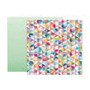 Pink Paislee - Whimsical Collection - 12 x 12 Double Sided Paper - Paper 12