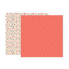 Pink Paislee - Whimsical Collection - 12 x 12 Double Sided Paper - Paper 22