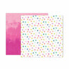 Pink Paislee - Horizon Collection - 12 x 12 Double Sided Paper - Paper 9