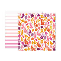 Pink Paislee - Truly Grateful Collection - 12 x 12 Double Sided Paper - Paper 23