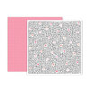Pink Paislee - Lucky Us Collection - 12 x 12 Double Sided Paper - Paper 11