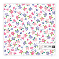 Paige Evans - Bloom Street Collection - 12 x 12 Specialty Paper - Acetate with Iridescent Foil Accents