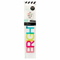 Heidi Swapp - LightBox Collection - Mini Word Strips - Everyday