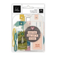 Heidi Swapp - Care Free Collection - Embellishments - Tag Set
