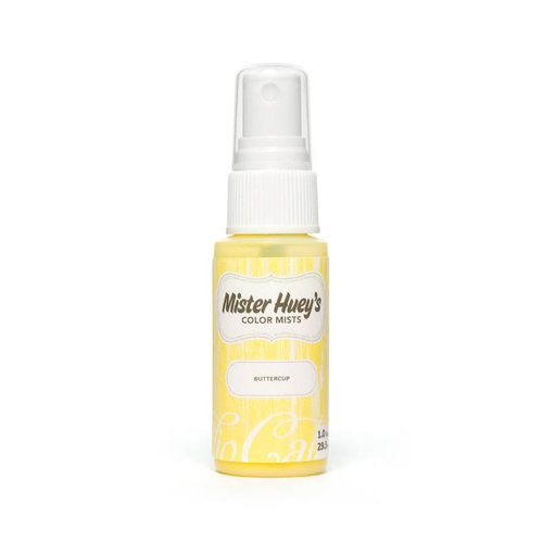 American Crafts - Studio Calico - Mister Huey's Color Mist - 1 Ounce Bottle - Buttercup - Yellow