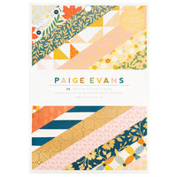 Paige Evans - Bungalow Lane Collection - 6 x 8 Paper Pad with Gold Foil Accents