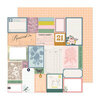 Maggie Holmes - Market Square Collection - 12 x 12 Double Sided Paper - Lovely Day