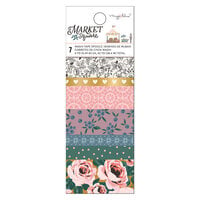 Maggie Holmes - Market Square Collection - Washi Tapes - Gold Foil Accents