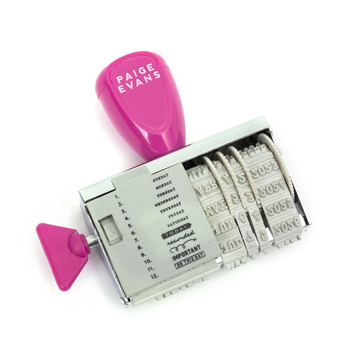 AC Point Planner Roller Stamp-Date