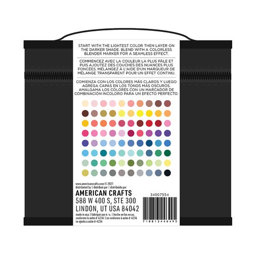 American Crafts AC Sketch Makers Dual-Tip Alcohol Makers - Skin Tone