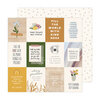 Jen Hadfield - Peaceful Heart Collection - 12 x 12 Double Sided Paper - Peaceful Heart