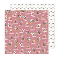 Jen Hadfield - Peaceful Heart Collection - 12 x 12 Double Sided Paper - Self Care