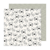 Jen Hadfield - Peaceful Heart Collection - 12 x 12 Double Sided Paper - Nest