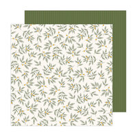 Jen Hadfield - Peaceful Heart Collection - 12 x 12 Double Sided Paper - Grow
